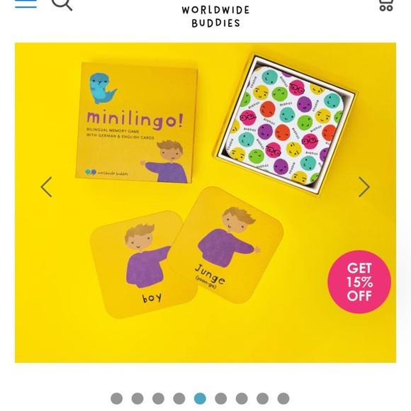 Minilingo bilingual children’s game - Picture 3 of 9